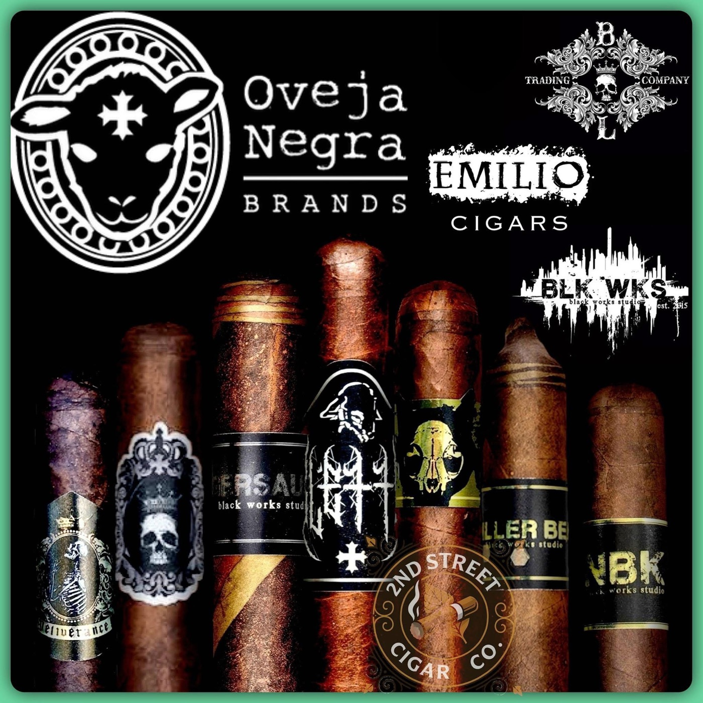 Oveja Negra Brands — Black Label Trading, Black Works Studio, and Emilio cigars